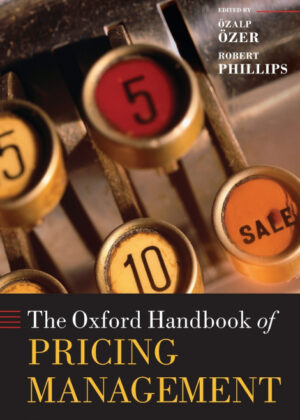 Libro Oxford Handbook of Pricing Management <span> Ozalp Ozer/Robert L Phillips </span> - KusiBooks