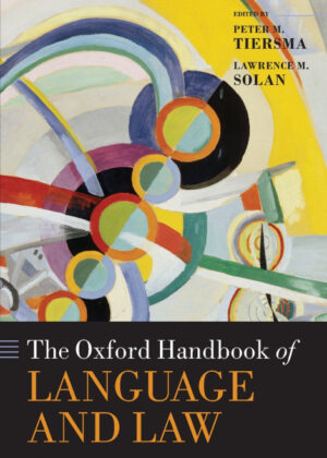 Libro Oxford Handbook of Language and Law <span>  </span> - KusiBooks