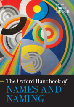 Libro The Oxford Handbook of Names and Naming    - KusiBooks