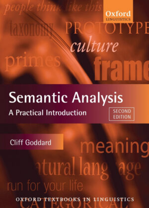Libro Semantic Analysis <span> Cliff Goddard </span> - KusiBooks