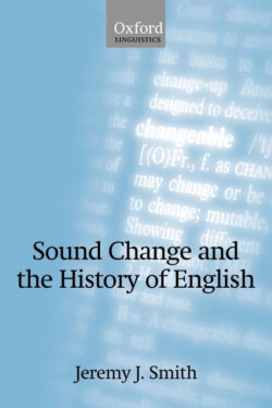Libro Sound Change and the History of English  Jeremy J. Smith  - KusiBooks