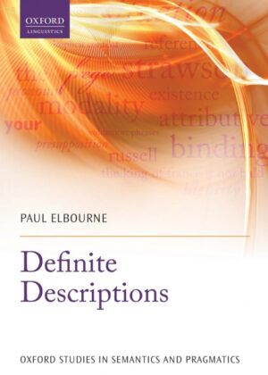 Libro Definite Descriptions <span> Paul Elbourne </span> - KusiBooks