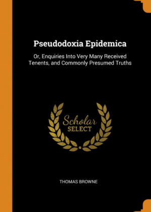 Libro Pseudodoxia Epidemica <span> Thomas Browne </span> - KusiBooks