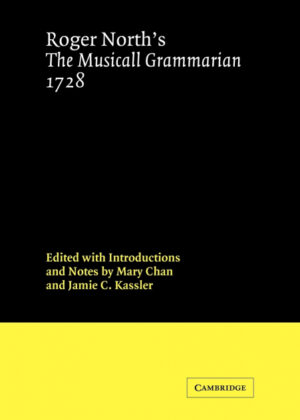 Libro Roger Norths the Musicall Grammarian 1728 <span> Roger North </span> - KusiBooks