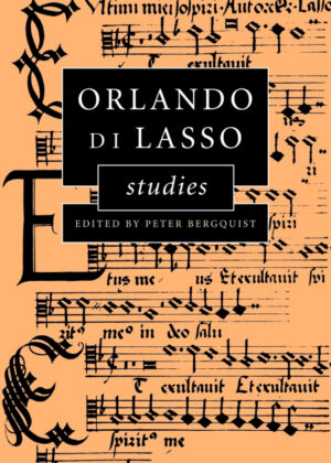 Libro Orlando Di Lasso Studies <span>  </span> - KusiBooks