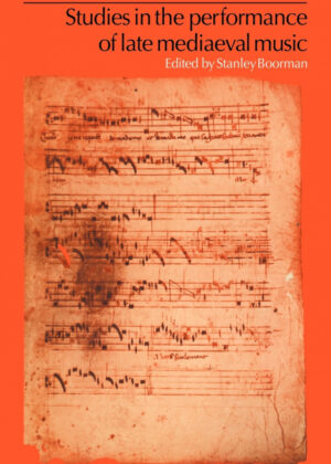 Libro Studies in the Performance of Late Medieval Music <span>  </span> - KusiBooks