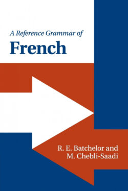 Libro A Reference Grammar of French  R. E. Batchelor/M. Chebli-Saadi  - KusiBooks