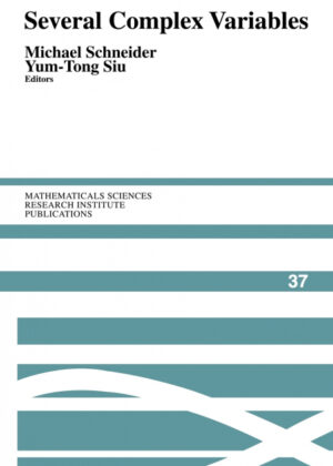 Several Complex Variables <span>  </span>