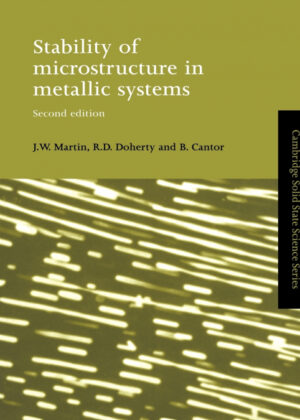 Libro Stability of Microstructure in Metallic Systems <span> J. W. Martin/Martin/R. D. Doherty </span> - KusiBooks