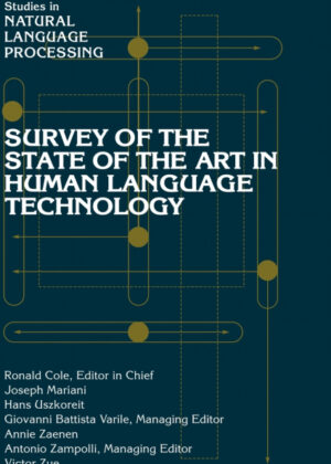 Libro Survey of the State of the Art in Human Language             Technology <span>  </span> - KusiBooks
