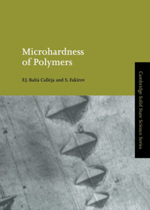 Libro Microhardness of Polymers <span> Francisco J. Balta Calleja/Francisco Jose Balta Calleja/Stoyko Fakirov </span> - KusiBooks