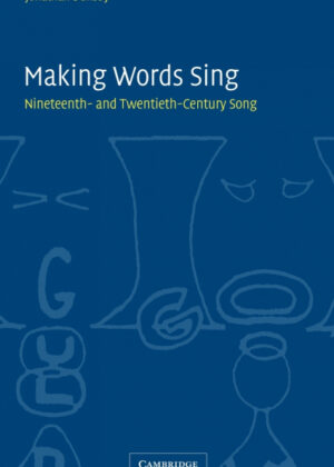 Libro Making Words Sing <span> Jonathan Dunsby </span> - KusiBooks
