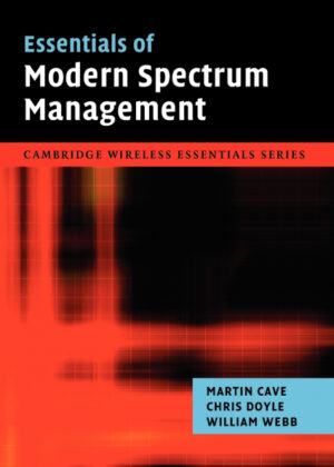 Libro Essentials of Modern Spectrum Management <span> Martin Cave/Chris Doyle/William Webb </span> - KusiBooks