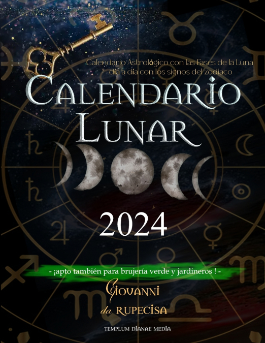 Calendario Lunar 2024 1 Libro Calendario Lunar 2024 - KusiBooks