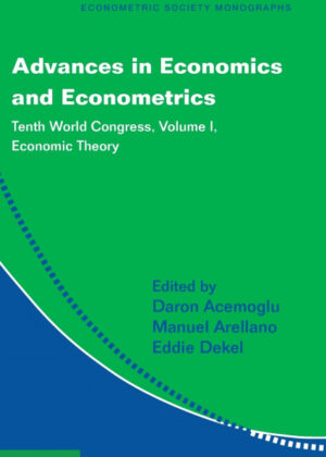 Libro Advances in Economics and Econometrics <span> Econometric Society/Econometric Society World Congress (10th </span> - KusiBooks