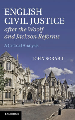 Libro English Civil Justice after the Woolf and Jackson Reforms  John Sorabji  - KusiBooks