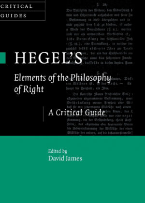Hegels Elements of the Philosophy of Right <span>  </span>