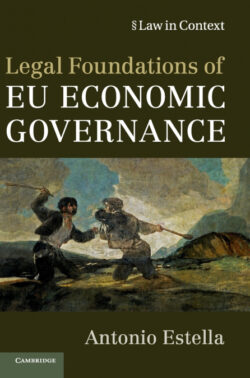 Libro Legal Foundations of EU Economic Governance  Antonio Estella  - KusiBooks