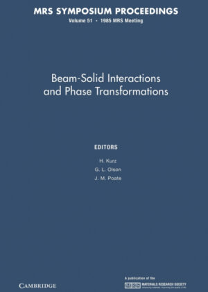 Libro Beam-Solid Interactions and Phase Transformations <span>  </span> - KusiBooks
