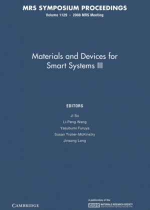 Libro Materials and Devices for Smart Systems III <span>  </span> - KusiBooks