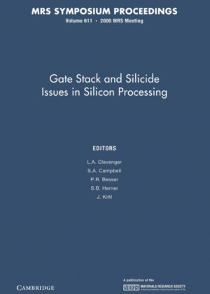 Libro Gate Stack and Silicide Issues in Silicon Processing <span>  </span> - KusiBooks