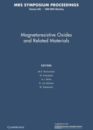 Libro Magnetoresistive Oxides and Related Materials <span>  </span> - KusiBooks