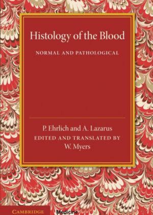 Libro Histology of the Blood <span> P. Ehrlich/A. Lazarus </span> - KusiBooks