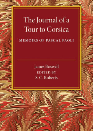 Libro The Journal of a Tour to Corsica <span> James Boswell </span> - KusiBooks