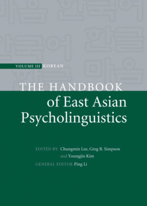 Libro Handbook of East Asian Psycholinguistics <span>  </span> - KusiBooks