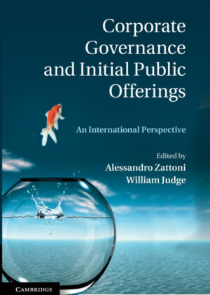 Libro Corporate Governance and Initial Public Offerings <span>  </span> - KusiBooks