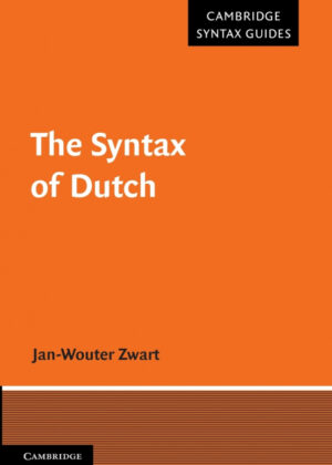 Libro The Syntax of Dutch <span> Jan-Wouter Zwart </span> - KusiBooks