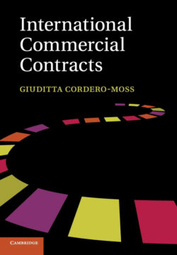 Libro International Commercial Contracts  Giuditta Cordero-Moss  - KusiBooks