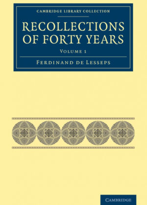 Libro Recollections of Forty Years <span> Ferdinand de Lesseps </span> - KusiBooks