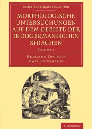 Libro Morphologische Untersuchungen Auf Dem Gebiete Der Indogermanischen Sprachen <span> Hermann Osthoff/Karl Brugmann </span> - KusiBooks