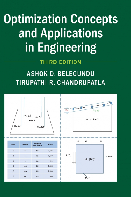 Optimization Concepts and Applications in Engineering <span> Ashok D. Belegundu/Tirupathi R. Chandrupatla </span> 1 Optimization Concepts and Applications in Engineering <span> Ashok D. Belegundu/Tirupathi R. Chandrupatla </span>