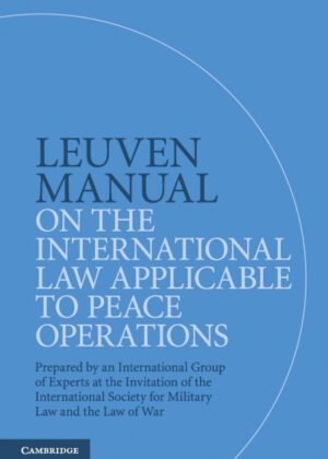 Libro Leuven Manual on the International Law Applicable to Peace             Operations <span>  </span> - KusiBooks
