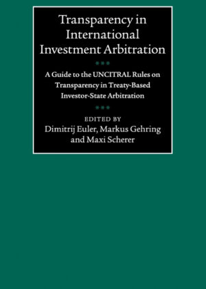 Libro Transparency in International Investment Arbitration <span>  </span> - KusiBooks