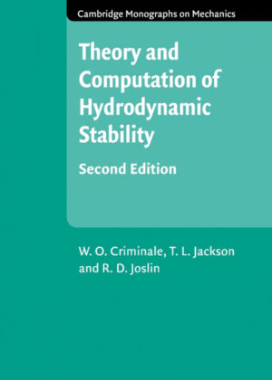 Libro Theory and Computation of Hydrodynamic             Stability <span> W. O. Criminale/T. L. Jackson/R. D. Joslin </span> - KusiBooks