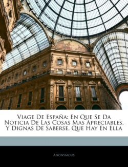 Libro Viage De España  Anonymous  - KusiBooks