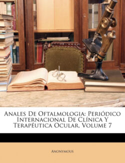 Libro Anales De Oftalmologia  Anonymous  - KusiBooks