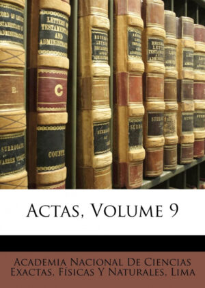 Libro Actas, Volume 9 <span>  </span> - KusiBooks