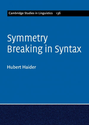 Libro Symmetry Breaking in Syntax <span> Hubert Haider </span> - KusiBooks