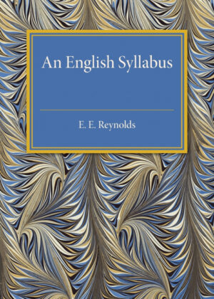Libro An English Syllabus <span> E. E. Reynolds </span> - KusiBooks