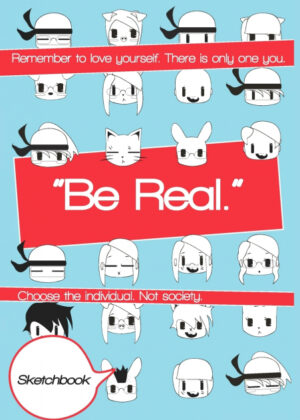 Libro Be Real Sketchbook <span> Ninbun </span> - KusiBooks