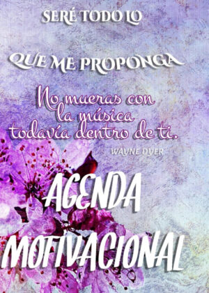 Libro AGENDA SERE TODO LO QUE ME PROPONGA 6X9 COLOR <span> NIEVES MARQUÉS </span> - KusiBooks