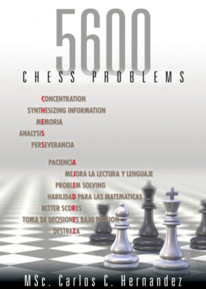 Libro 5600 Chess Problems <span> Carlos Hernandez </span> - KusiBooks