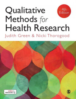 Libro Qualitative Methods for Health Research  Judith Green/Nicki Thorogood  - KusiBooks