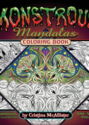 Libro Monstrous Mandalas Coloring Book <span>  </span> - KusiBooks