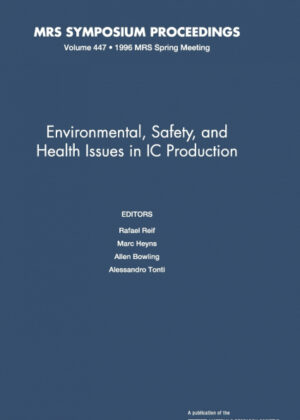 Libro Environmental, Safety, and Health Issues in IC Production <span>  </span> - KusiBooks