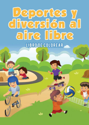 Libro Deportes y diversión al aire libre <span> Coloring Pages for Kids </span> - KusiBooks